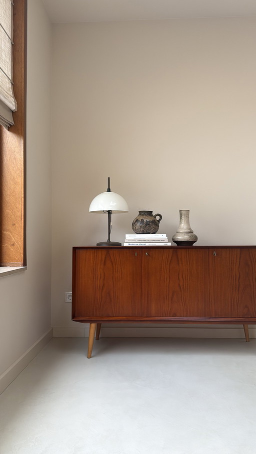 Vintage wooden sideboard from Brantorps with 3 doors