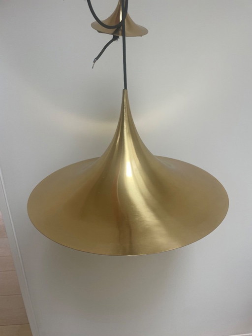 Pendant lamp - GUBI Semi pendant - gold