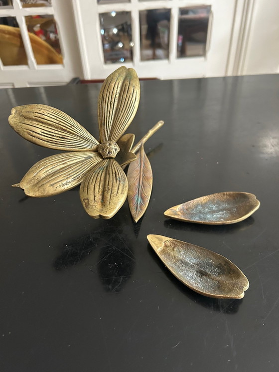 Image 1 of Fiore in ottone vintage