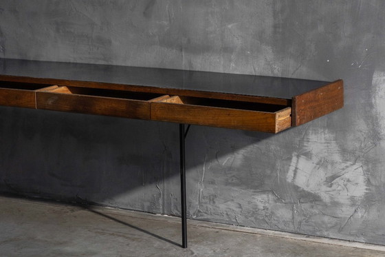 Image 1 of Consola de pared modernista, Francia, década de 1960