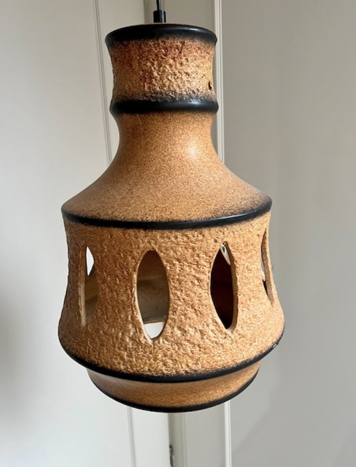 Mid-century vintage design ceramic pendant lamp