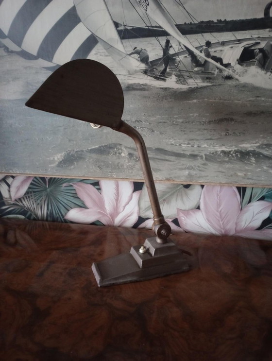 Image 1 of lampada da scrivania art déco