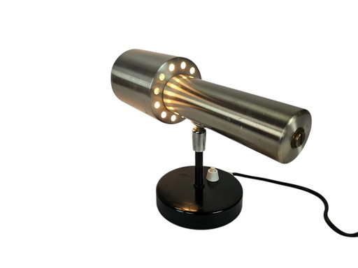 Koch & Lowy - wall spotlight - Stainless Steel - Space Age lighting - America - 60s