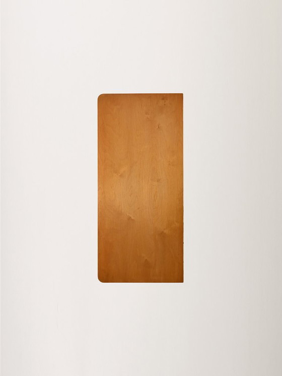 Image 1 of Cassettiera scandinava in betulla degli anni '50 con maniglie in ottone