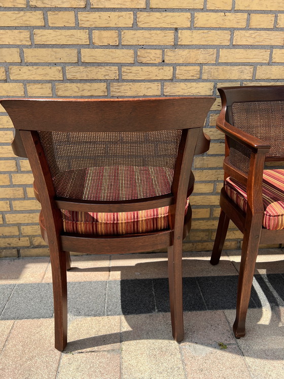 Image 1 of 4 Bannink Jugendstil-Esszimmer-Sessel