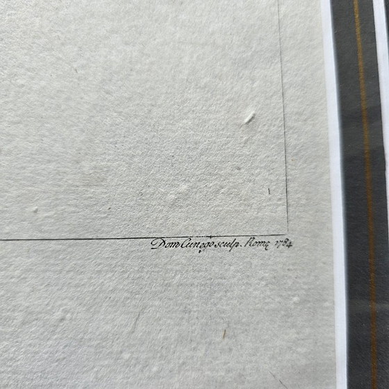 Image 1 of Antique Italian engraving after Raphael Sanzio, 18th century