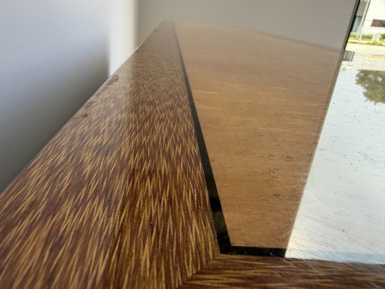 Vintage Burl Wood Credenza, 1980s – Sideboard (photo 5 of 12)