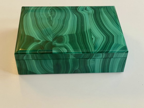 Image 1 of Schatulle aus Malachit