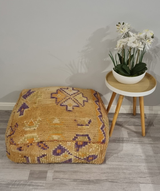 Image 1 of Marokkaanse vintage poef