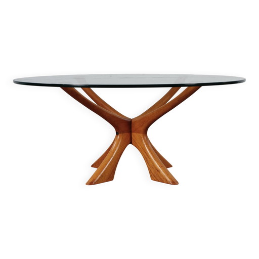 Teak coffee table T188 Illum Wikkelsø Eilersen 60s