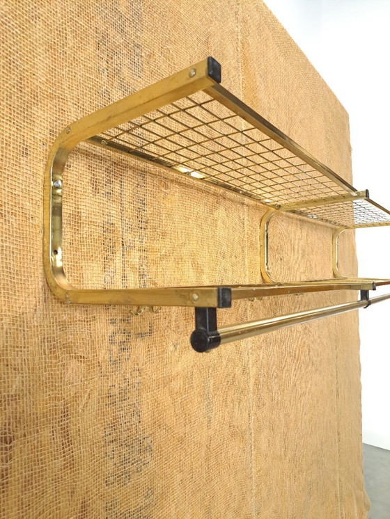 Image 1 of Porte-manteau XL Habo de Suède, couleur or avec crochets, n° 13