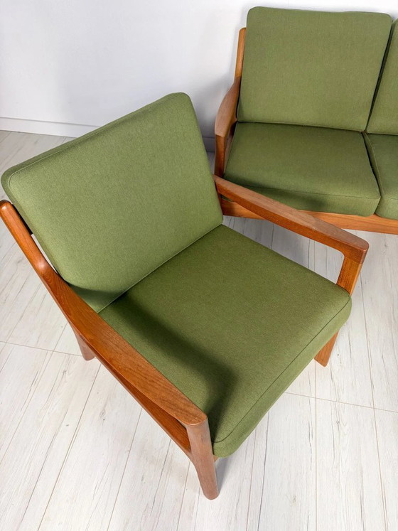 Image 1 of Vintage Senator Teak Lounge Set van Ole Wanscher voor France & Søn, Deens Design, jaren 60