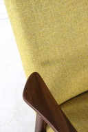 Vintage armchair 'Hoekschewaard' newly upholstered