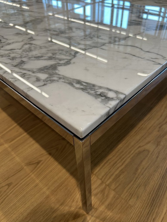 Image 1 of Knoll Florence Square Couchtisch, niedrig, Marmor, 120 x 120 cm