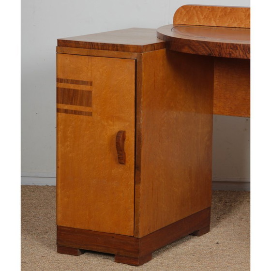 Houten kaptafel/bureau, Engels werk uit de jaren 30 – Wood (photo 3 of 9)