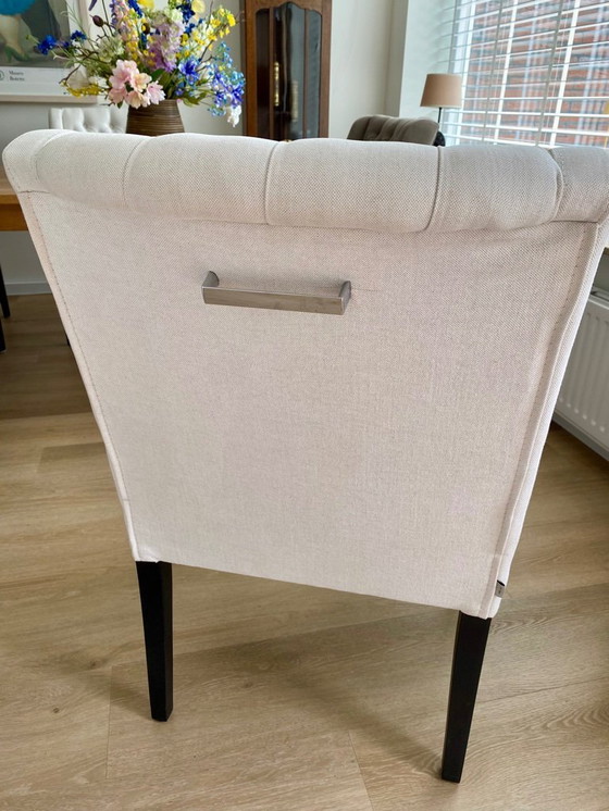 Image 1 of Esszimmerstühle, 6 Stück, Goossens, 3 Farben.