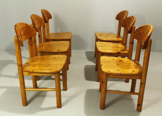 Image 1 of Chaises attribuées à Rainer Daumiller, années 1970, ensemble de 6