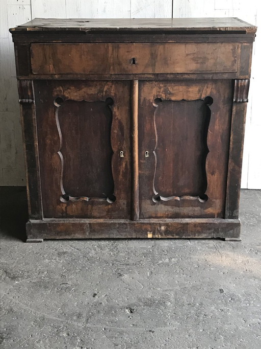 Commode vintage hongroise en pin