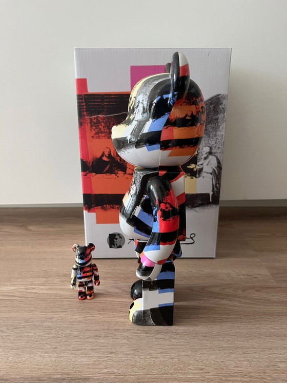Image 1 of Bearbrick Andy Warhol Das letzte Abendmahl 100% & 400% Set