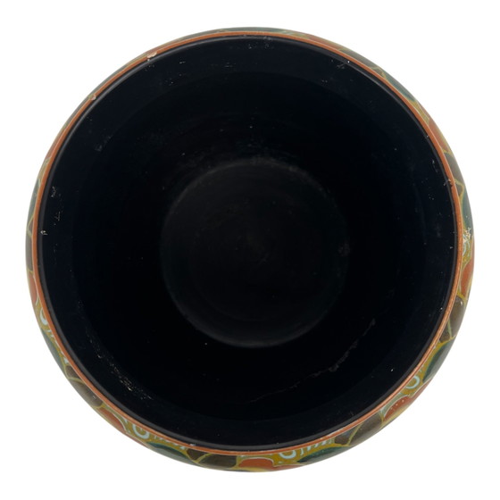 Image 1 of Porcelain vase Damier P.A. Gouda Holland