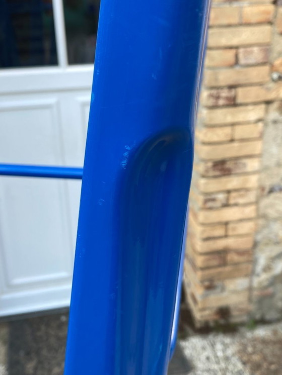 Image 1 of TOLINE H75 stapelbare industriële barkruk, blauw