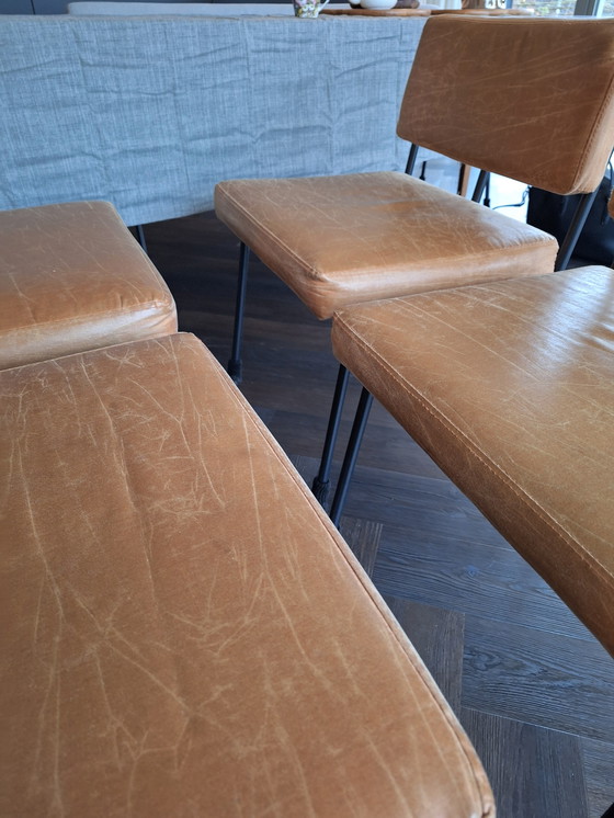 Image 1 of 4x Fest Amsterdam Monday Chair Cognac