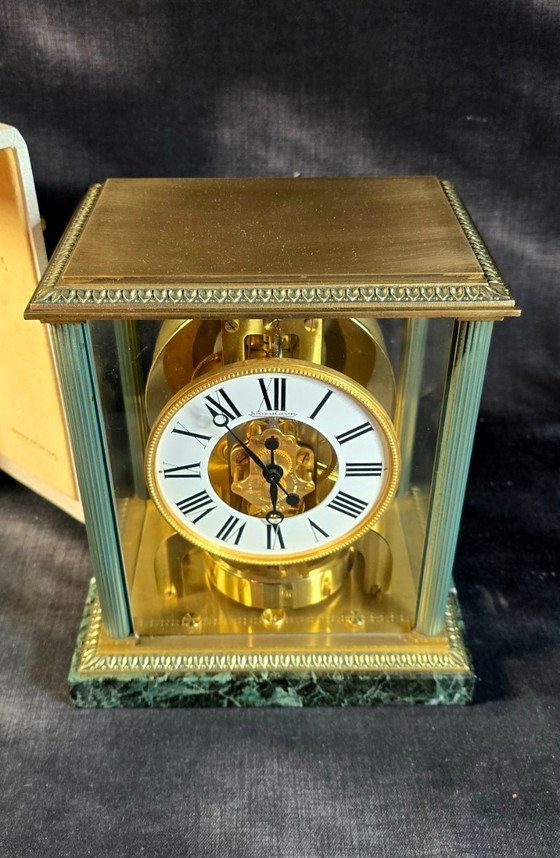 Image 1 of Jaeger-LeCoultre Atmos Vendôme klok – ref. 50001 – met doos en papieren