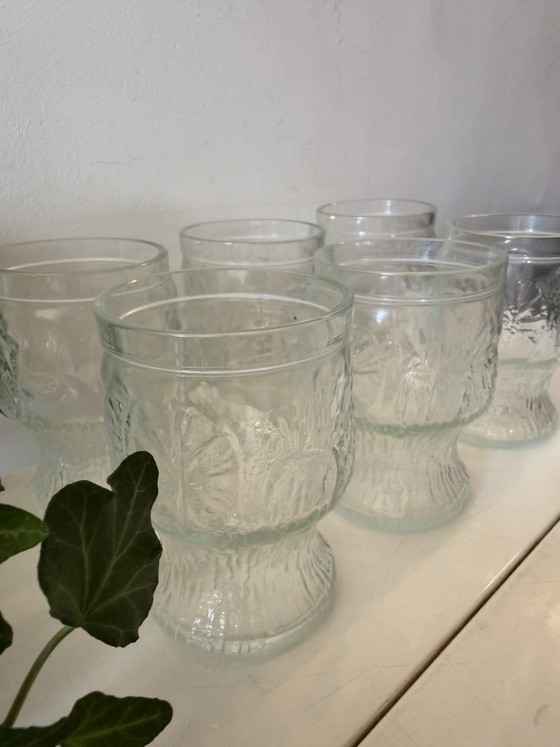 Set di 6 bicchieri italiani Fidenza Vetraria – Bicchieri e caraffe, Glass (photo 4 of 6)