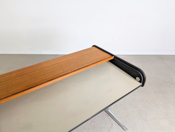 Image 1 of Herman Miller Rolltop Desk, Action Office, George Nelson
