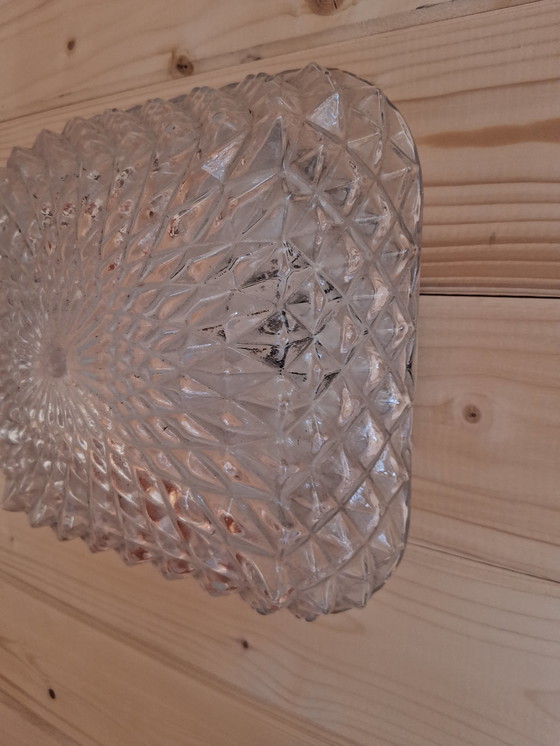 Image 1 of Lampe murale Arlux 1970 style Glashütte