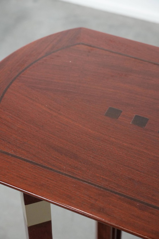 Image 1 of Table d'appoint Art Déco, modèle Schuitema, de la série Decoforma, en bon état.