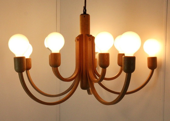 Domus Hanglamp Kroonluchter Vintage Eiken – Hanglampen, Wood (photo 4 of 20)