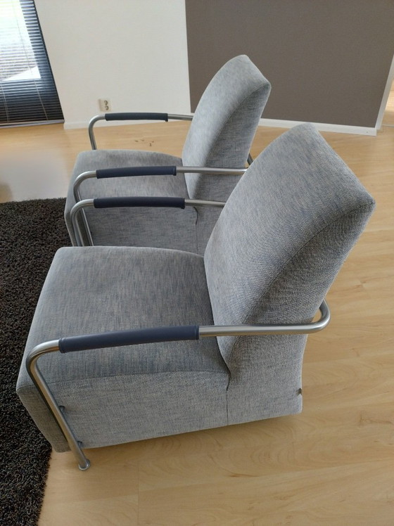2 Gelderland Fauteuils 6420 – Leather, Textile (photo 4 of 6)