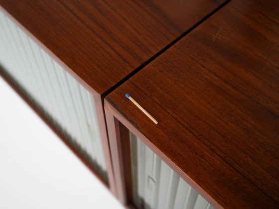 Image 1 of Teakhouten wandrek, Deens design, jaren 60, gemaakt in Denemarken.