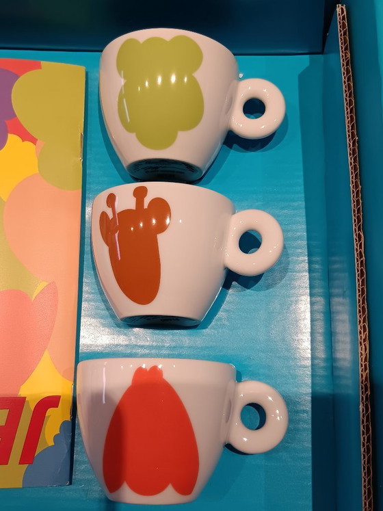 Image 1 of Illy 6 cups Jeff Koons