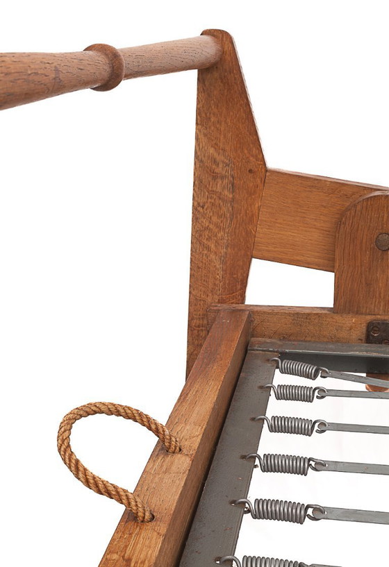 Image 1 of Antikes faltbares Daybed von Guillerme und Chambron