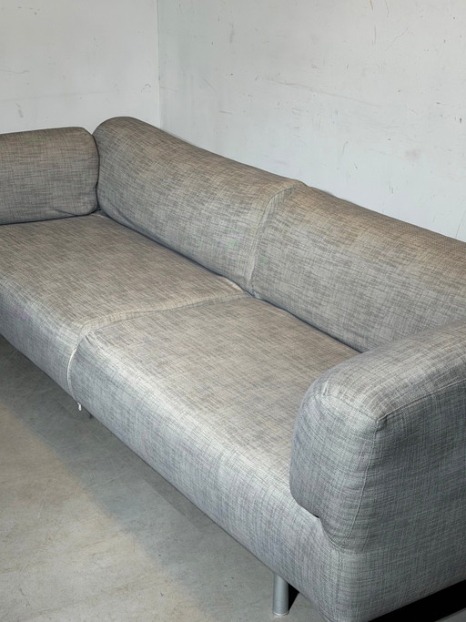 Sofá Cassina Met 250 – Tela gris – banken, Wood (photo 2 of 10)