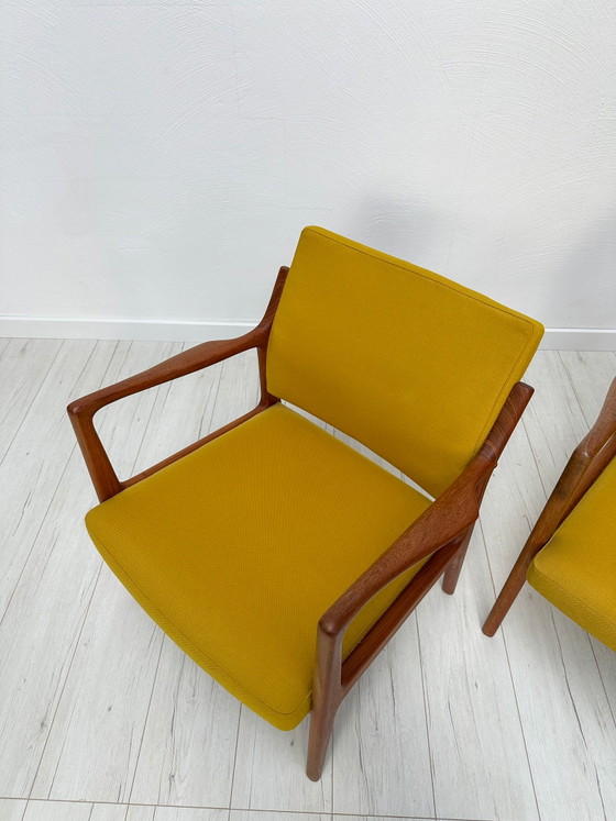 Image 1 of 1/2 Poltrone vintage svedesi di metà secolo degli anni '60 di Karl-Erik Ekselius per J.O. Carlsson
