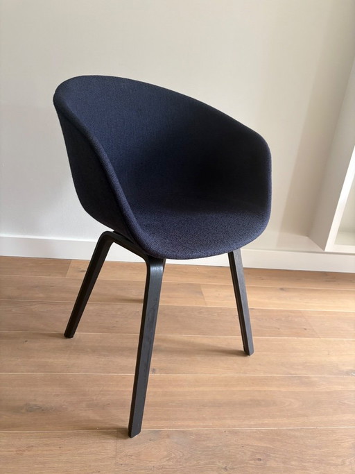 6 HAY Dining chairs dark blue
