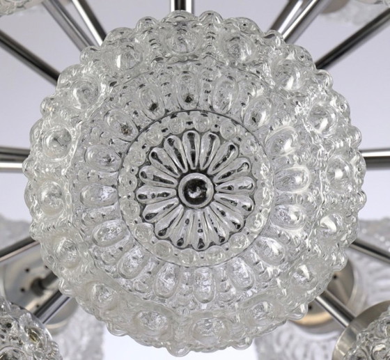 Image 1 of Sputnik vintage con 18 lampadine anni '70