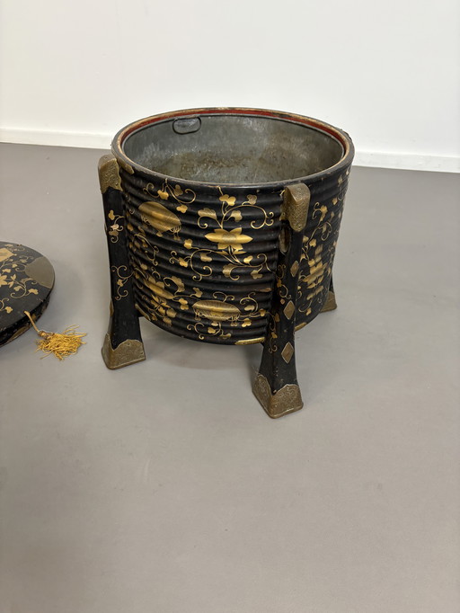 19e Century Antique Japanese Lacquer Box