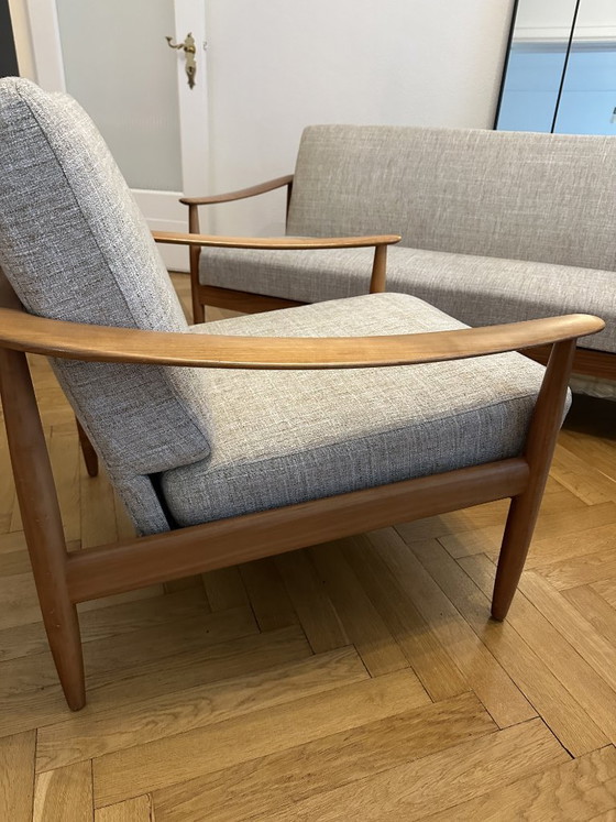 Carl Straub pour Goldfeder Daybed & Fauteuil | Mid-Century Modern Allemand | Années 60 – Canapés 3 places (photo 10 of 17)
