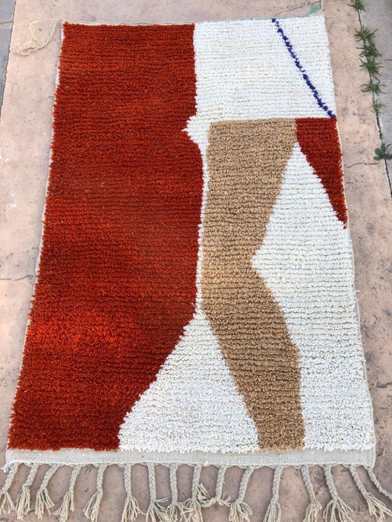 Image 1 of Moroccan handcrafted rug 250cm x 150cm