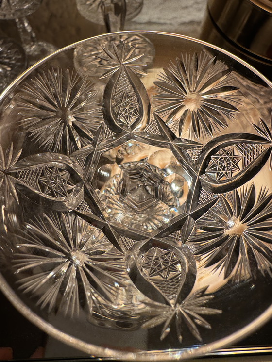 Image 1 of Antichi bicchieri da liquore in cristallo Le Creusot