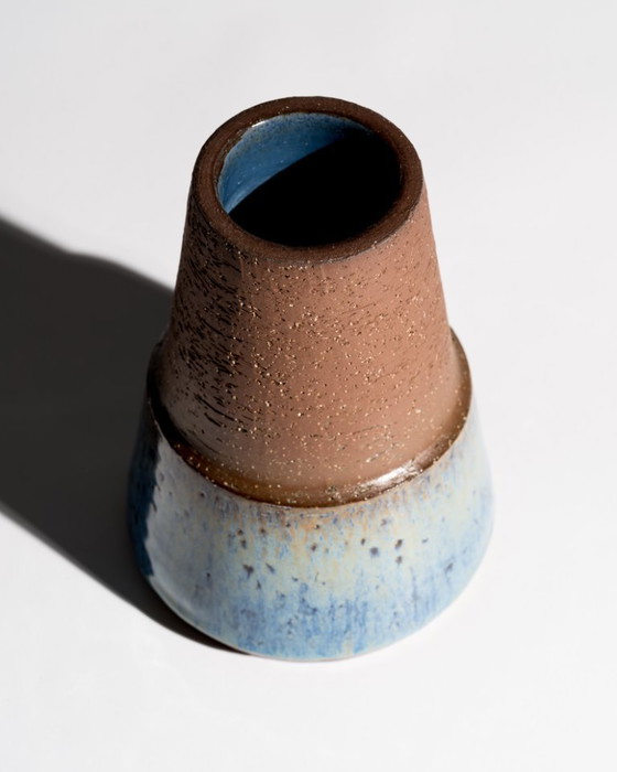Image 1 of Michael Andersen & Søn Bornholm Studio Ceramic Vase Denmark 60s Sculptural