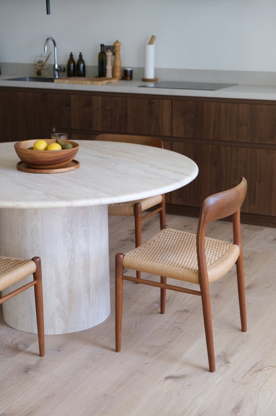 Image 1 of Set Van 4 sedie da pranzo Niels O. Moller 75 Eetkamerstoelen