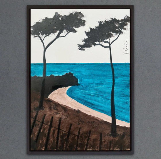 Image 1 of Artist's sketch on paper, 21x15cm