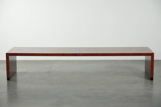 Image 1 of Großer und einzigartiger rechteckiger Couchtisch im Art-Deco-Design von Schuitema aus der Decoforma-Serie