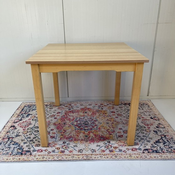 Image 1 of Vintage school table dining table craft work table