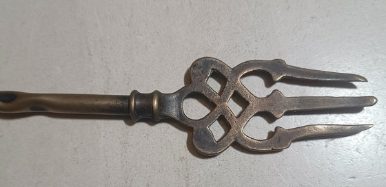 Image 1 of Juego de tres tenedores antiguos para tostar